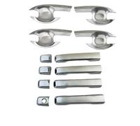 CSSPDM Exterior Accessories Car Door Handle Trim ABS Exterior Strip Cover Decorative for Isuzu D-max 2012-2019(Style 2)