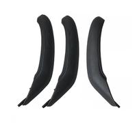 CSSPDM LHD RHD Car Interior Pull Handle Leather Outer Cover Trim Replacement for X3 X4 10-16 F25 F26 Plastic Armrest(RHD Set Black12)