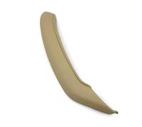 CSSPDM LHD RHD Car Interior Pull Handle Leather Outer Cover Trim Replacement for X3 X4 10-16 F25 F26 Plastic Armrest(Right Beige5)