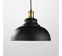 CSSYKV Industrial Chandelier Nordic Pendant Light Matte Metal Creative Shade Retro Industrial Lamp American Elegance Ceiling Lighting Fixtures for Restaurant Bar Coffee Dining Room - 11.8-inch Width