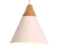 CSSYKV Modern Cone Design Chandeliers French Elegance Hanging Lights, Unique Lampshade E27 Screw Mouth Dining Room and Nursery Lamp Over The Kitchen Island, Adjustable Wood Pendant Ceiling Lamp