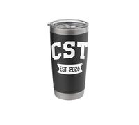 CST Est 2026 Certified Surgical Technologist Grad Graduation Stainless Steel Insulated Tumbler
