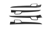 Cstearqp Car Interior Modification for Jeep for Grand for Cherokee 2014-2024 Car Center Console Decoration Panel Cover/Inside Door Grab Handle Trim(Carbon Fiber Look C)