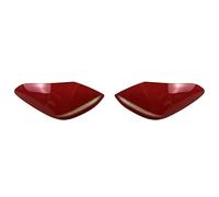 Cstearqp Rear trailer light Cover set For Benz C-Class For W205 2015-2018 Rear Outer Tail Lamp Cover Brake Lights Shell Replace The Original Lampshade(A Piar)