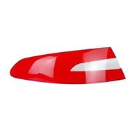 Cstearqp Rear trailer light Cover set For Jaguar For XF 2012-2015 Rear Outer Taillight Shell Tail Lamp Cover Brake Lights Mask Auto Replacement Parts(Left and Right)