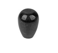 Cstearqp Universal Oval/Sphere Carbon Fiber Manual Gear Shift Knob with 3 Adapter for Most Car Decorations Classic Shifter Handle(WGZ-ED)