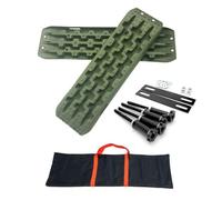 CStern 2 Pcs Traction Boards, 10T Recovery Boards for Off-Road SUV (Green)