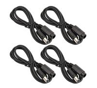 CSTESVN Gamecube/Wii Controller Extension Cable, 4 Pack 1.8M/6FT Replacement Controller Extension Cable for Nintendo Gamecube Wii GCN Console
