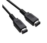 CSTESVN GBC Link Cable, 3.9Ft Black, Compatible with Nintendo Gameboy Color, Pocket, Light, Game Link Cable for Two-Player Gaming