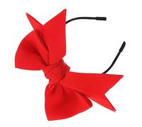 CSXMONEY 2Pcs Small Dog Bows Pink Headband, Wedding Decor Halloween Decor, Pet Puppy Bows Cotton Bow Tie Accessories