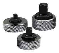 CSXMONEY 3Pcs Palm Ratchet Wrench Set, Mini Finger Ratchet 1/4", 3/8", 1/2" Drive Reversible Thumb Wheel Ratchet Wrench