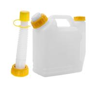 CSXMONEY Fuels Mixing Container 2-strokes Mixing Bottle, Portable fuels Petrol Oil Mixing Mix Bottle, White 1.5L Fuel Mixing Container