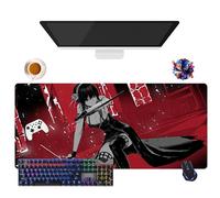 CSYJYMCFX Anime Spy Yor Forger Anya Mouse Pad | Extra Large Waterproof Mouse Pad | Non-Slip Rubber Base for PC, Laptop, E-Sports | Keyboard and Mouse Protection (2)