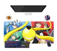 CSYJYMCFX Assassination Anime Classroom Mouse Pad | Extra Large Waterproof Mouse Pad (35.4" × 15.7" × 0.12") | Non-Slip Rubber Base for PC, Laptop, eSports (3)