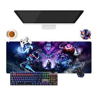 CSYJYMCFX Solo Anime Leveling Mouse Pad | Giant Washable Mouse Pad XL | Non-Slip Grip + Reinforced Edges | Durable Surface for Gaming, Office and Home (2, 31.5" × 11.8" × 0.12")