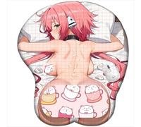 CSYJYMCFX Sora no Otoshimono Heaven's Lost Property Ikaros Anime Non-Slip Silicone Mouse Mat with 3D Wrist Support | Ergonomic Gel Cushion for Comfort & Pain Relief