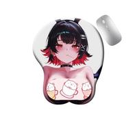 CSYJYMCFX Zenless Zone Zero Vivian Nicole Hoshimi Miyabi Ellen Non-Slip Silicone Mouse Mat with 3D Wrist Support | Ergonomic Gel Cushion for Comfort & Pain Relief (3)