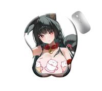 CSYJYMCFX Zenless Zone Zero Vivian Nicole Hoshimi Miyabi Ellen Non-Slip Silicone Mouse Mat with 3D Wrist Support | Ergonomic Gel Cushion for Comfort & Pain Relief (2)