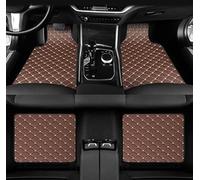 CSYKKL Car Floor Mats for BMW X5 2019 2020 2021 2022 2023 2024 2025,Tailored Fit All Weather Anti-Slip Waterproof Carpet,Front Rear Row Scratch Resistance Protection Footwell Mats,E/Brown
