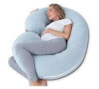 CSYQPDMBDL Pregnancy Pillows for Sleeping, Maternity Support Pillow, For Neck, Back And Sciatica Pain, Washable Cover(Blue)
