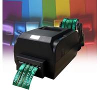 CSYQPDMBDL Satin Ribbon Printer Machine, 4 Row Digital Ribbon Printer, Foil Stamping Ribbon Printing Machine, Supports Many Languages