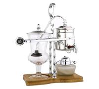 CSYQPDMBDL Siphon Coffee Maker, Syphon Coffee Maker, Siphon Brewer Elegant Design Retro Style 4-5 Cups Glass Siphon Pot For Coffee Or Tea