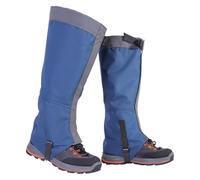 CSYQPDMBDL Snake Gaiters, Leg Gaiters, Hiking Gaiters, Adjustable Top Snowshoe Gaiters, For Men And Women Camping, Climbing, Hiking And Snowshoeing(Blue,Large)