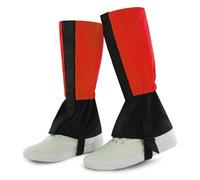 CSYQPDMBDL Snake Gaiters, Leg Gaiters, Hiking Gaiters, Outdoor Gaitersshoe Covers For Mountaineering, Camping And Snowshoeing(Red)