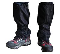 CSYQPDMBDL Snake Gaiters, Leg Gaiters, Hiking Gaiters, Snow Leggings Gaiter, Hook Loop Design For Easy Off, For Walking Mountain Climbing Cycling Gardening(Black)