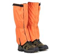 CSYQPDMBDL Snake Gaiters, Leg Gaiters, Hiking Gaiters, Snowshoe Gaiters With Snap Buckles, Suitable For Any Bad Weather(Orange,Small)