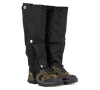 CSYQPDMBDL Snake Gaiters, Leg Gaiters, Hiking Gaiters, With Closed Zipper And Elastic Buckle At The Top, For Climbing And Skiing In Any Bad Weather(Black,Medium)