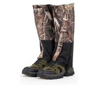 CSYQPDMBDL Snake Gaiters, Leg Gaiters, Hiking Gaiters, With Closed Zipper And Elastic Buckle At The Top, For Climbing And Skiing In Any Bad Weather(Gray,Large)