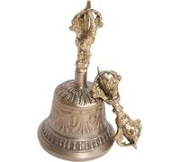 CSYQPDMBDL Tibetan Hand Bell, 100% Handmade Copper Bells For Meditation, Prayer, Reiki, Wakefulness, Concentration, Healing