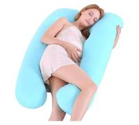 CSYQPDMBDL U Shaped Pregnancy Pillow, Full Body Maternity Support Pillow For Back, Neck, Belly, And Legs, Soft Cotton Cover(C)