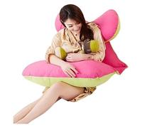CSYQPDMBDL U Shaped Pregnancy Pillow, U-Shaped Maternity Pillow For Side Sleepers, Nursing & Body Support Pillow(Rose Red)