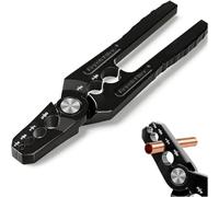 CT-301 Manual Copper Tube Rounder, 6-Hole Multi-Size Copper Pipe Repair & Rounding Tool with Extended Handle, Flat Tube Repairer for 1/4" to 7/8" Pipe, Steel Tubing Restoration Tool