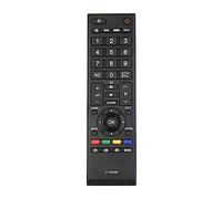 CT-90326 VINABTY Replace Remote Control Fit for Toshiba TV 32LV713B 40LV713B 32AV636DB 19AV616DB 22AV605PB 26AV605PB 32AV713B 19AV616DB 37RV635D 26AV615DB