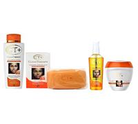 CT+ Clear Therapy Extra Lightening Skin Cream 6.76 & Lotion 8.45 oz & Soap 6.17 oz & Serum 2.37 oz & Liner101 LPS40 Pencil & Sample Fragrance