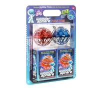 CT HOUSEWARES Wonder Sphere Mini Pro Magic Hover Ball Set, Interactive LED Guide, 2-Pack, Ages 6+ Magic Glorb Boomerang Toys for Boys Girls Kids, Cool Stuff Birthday Gifts Christmas Stocking Filler