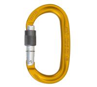CT Pillar Evo Oval Aluminium Screwgate Karabiner - Gold