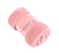 CT Plain Faux Fur Fleece Luxurious Throws Super Soft Warm Cosy Sofa and Bed Blankets (Pink, Single [127x152cms])