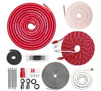 CT Sounds 1/0 Gauge CCA Complete Amp Wiring Install Kit, AMPKIT-0GA-PRO