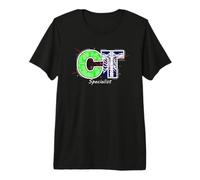 CT Specialist Radiology Medical Imaging Digital Skeleton Premium T-Shirt