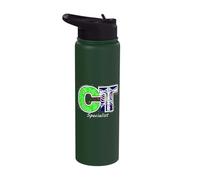 CT Specialist Radiology Medical Imaging Digital Skeleton Stainless Steel Insulated Water Bottle