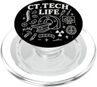 CT Tech Life Design for Computed Tomography Staff PopSockets PopGrip for MagSafe