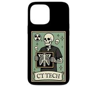 CT Tech Tarot Card Skeleton Radiology CT Technologist Case for iPhone 13 Pro Max