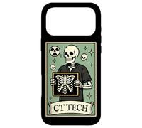 CT Tech Tarot Card Skeleton Radiology CT Technologist Case for iPhone 17 Pro Max