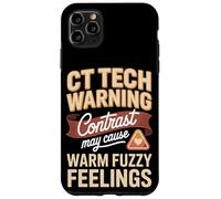 Ct Tech Warning Contrast May Cause Warm Fuzzy Feelings Case for iPhone 11 Pro Max