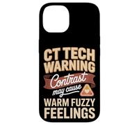 Ct Tech Warning Contrast May Cause Warm Fuzzy Feelings Case for iPhone 14