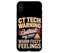 Ct Tech Warning Contrast May Cause Warm Fuzzy Feelings Case for iPhone XS Max